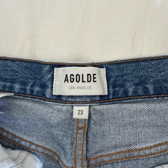 Agolde 90’s pinch waist jeans size 23 - Picture 4 of 5